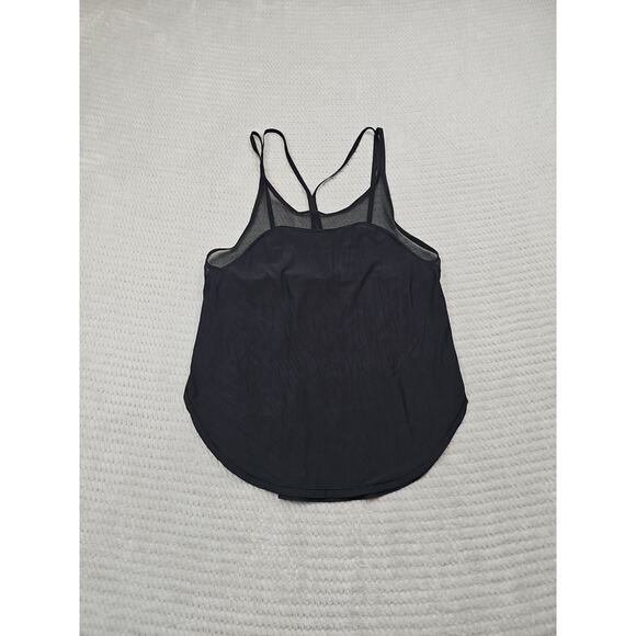 Lululemon Shirt Womens 8 Anew Black Strap Tank Top Active Gym Athleisure - Picture 1 of 5